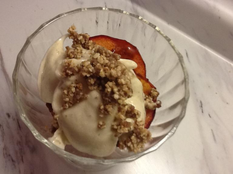 Grilled Peach Sundae Southern Vegan Kitchen 5185